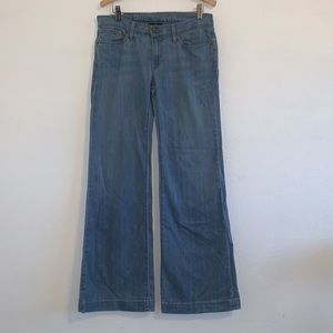 VINTAGE LEVI'S "ANITA" CAPITAL E MID RISE WIDE LEG JEANS SIZE 28